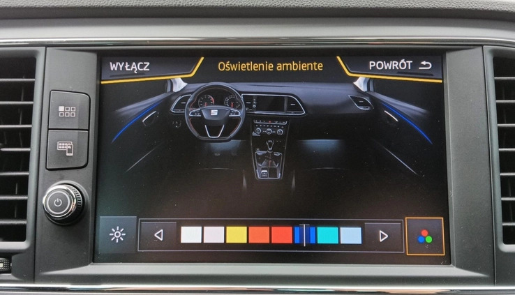 Seat Leon cena 69900 przebieg: 84818, rok produkcji 2018 z Poznań małe 562